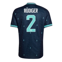 Dres Nemecko Antonio Rudiger #2 Preč MS 2026 Krátky Rukáv